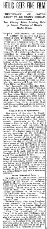 November 18, 1923 article